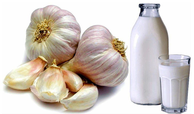 Recipes with garlic to clean the body