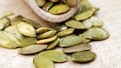 Pumpkin seeds to remove body parasites