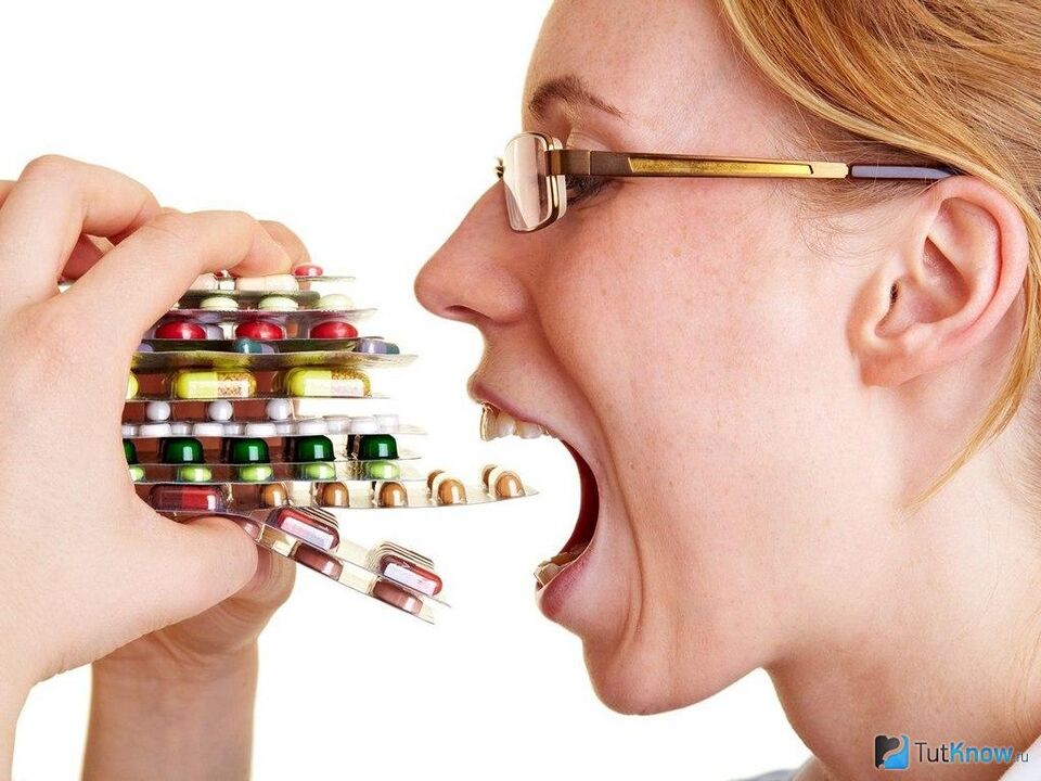 Tablets aim to destroy worms inside the body